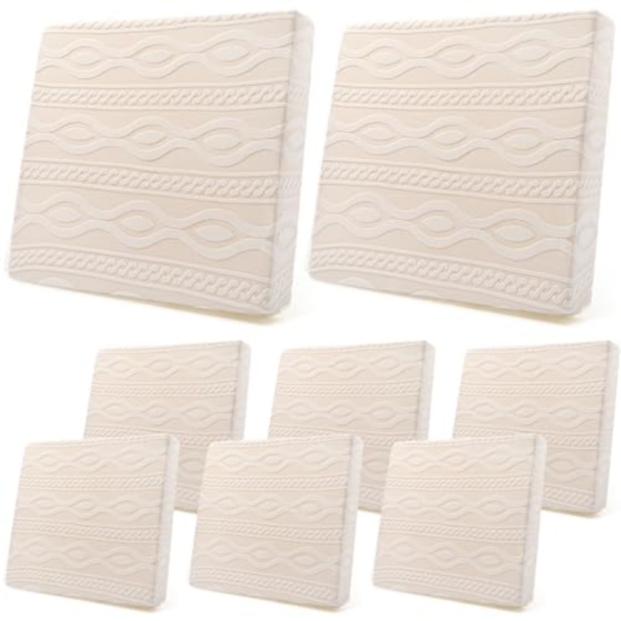 Outdoor Furniture With Covers - 8Pcs Stretch Patio Cushion Covers Outdoor