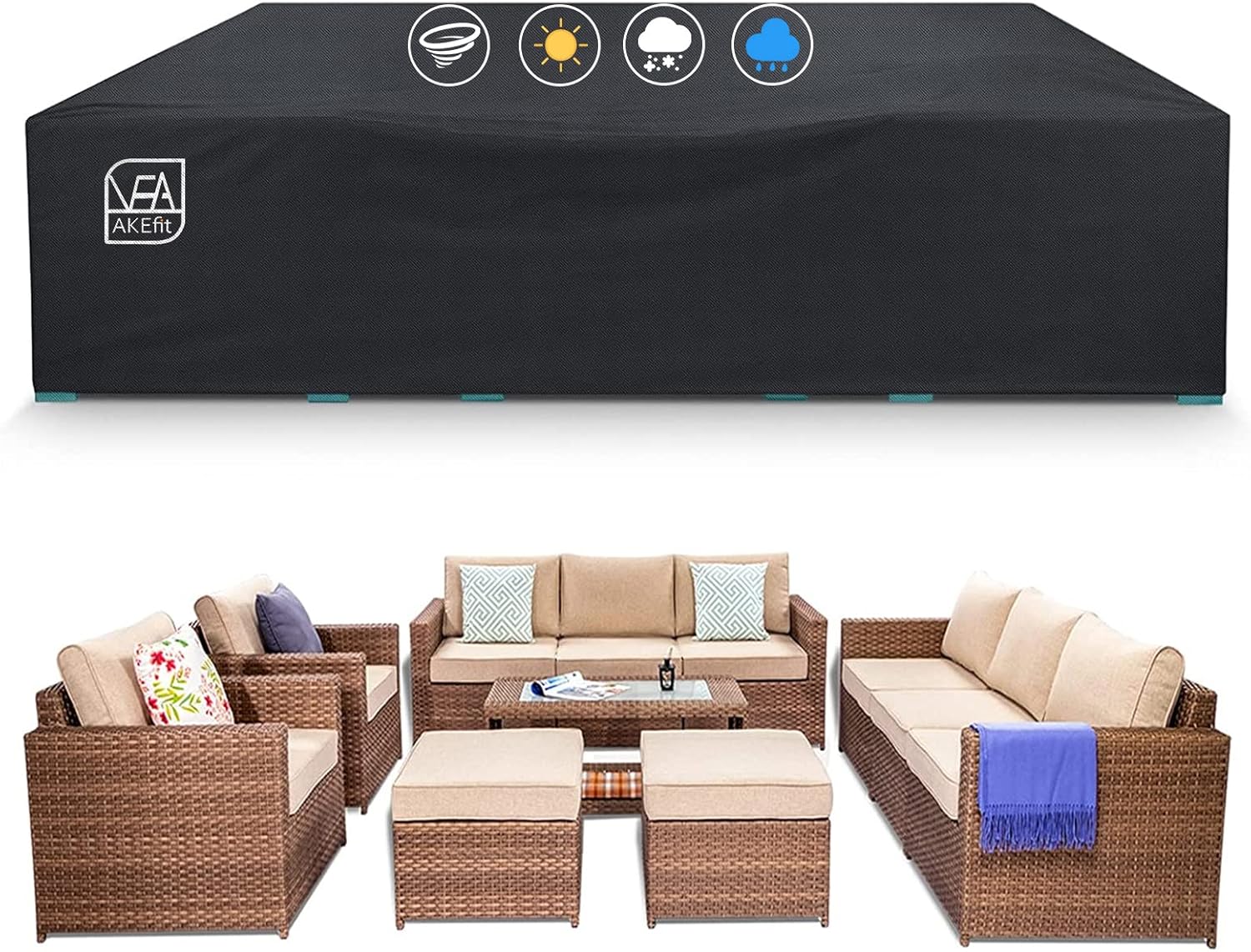 Outdoor Furniture Heavy - Heavy Duty Waterproof Patio Furniture Covers