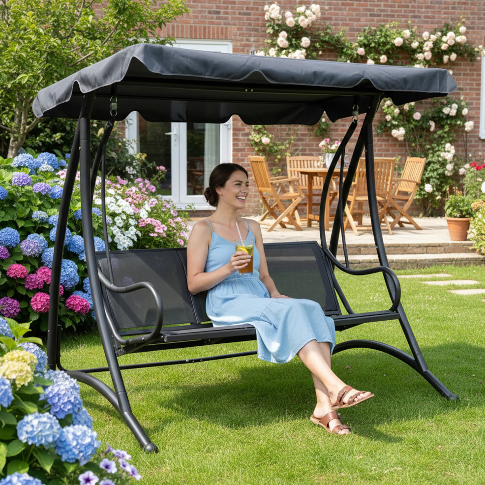 Outdoor Furniture For Sale - Customized Garden Metal Indoor Outdoor Swing
