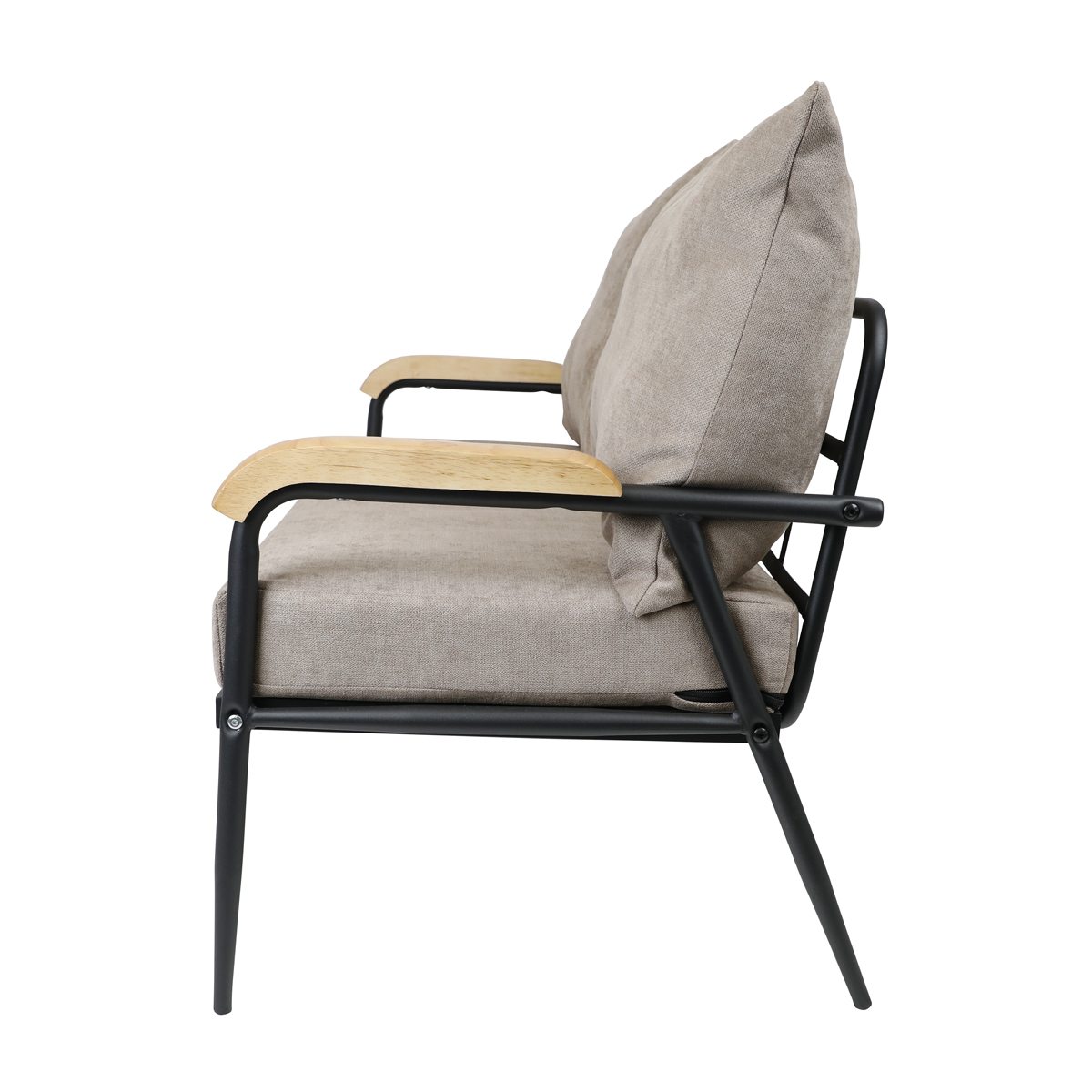 Outdoor Furniture For Sale - #2 Seat Fabric Outdoor Set Metal