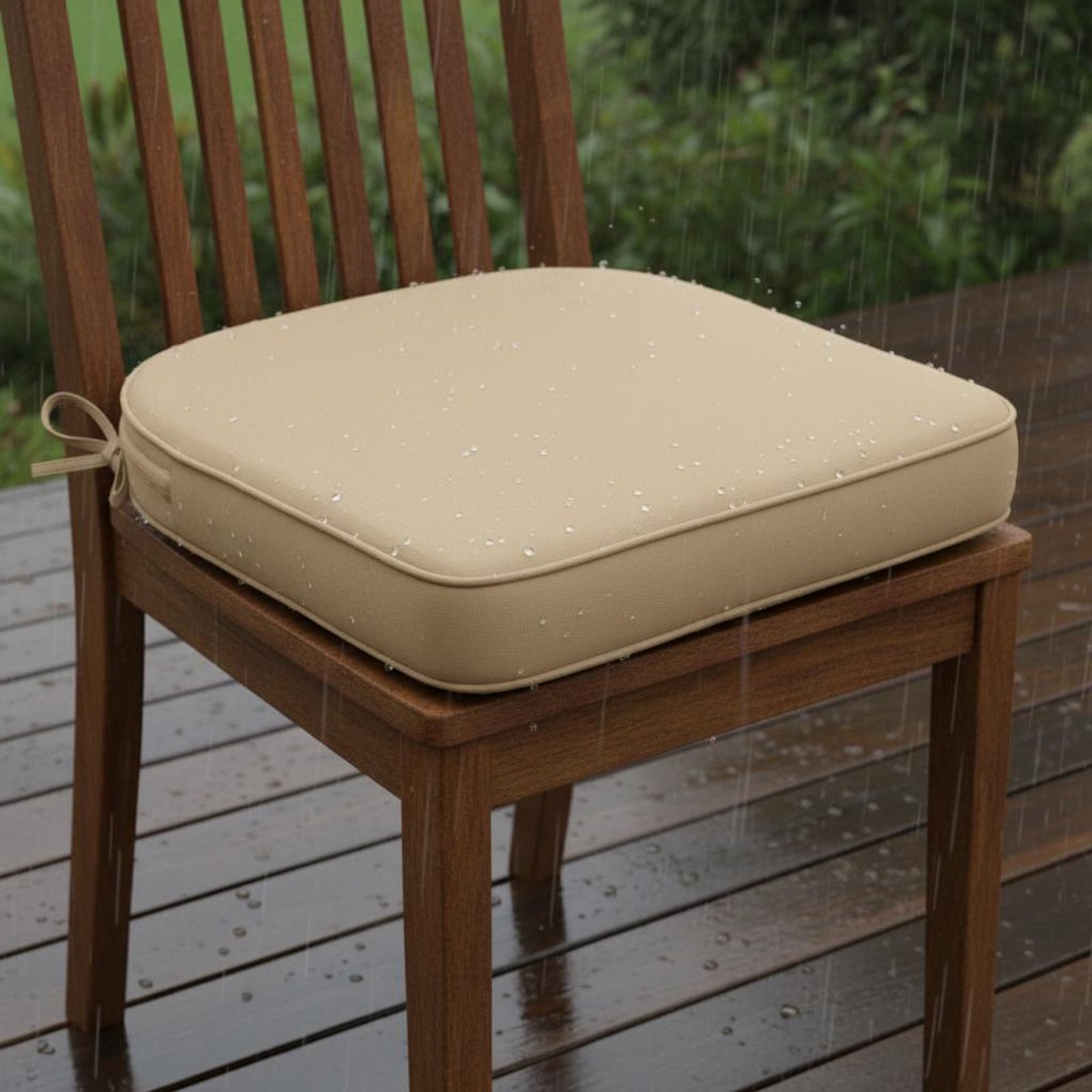 Outdoor Furniture Fabric Waterproof - Waterproof Patio Seat Pad Supportive Firm