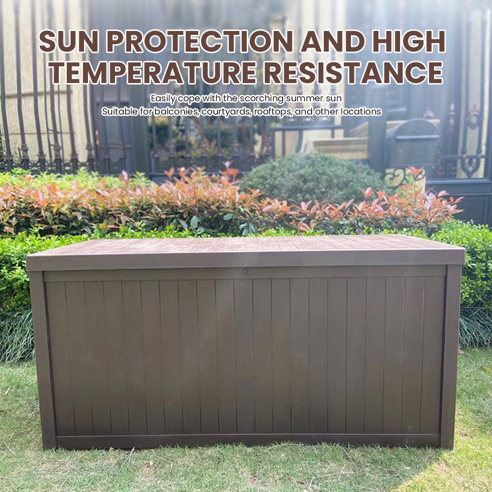 Outdoor Furniture With Storage For Cushions - Large Garden Chest Lockable Organization and