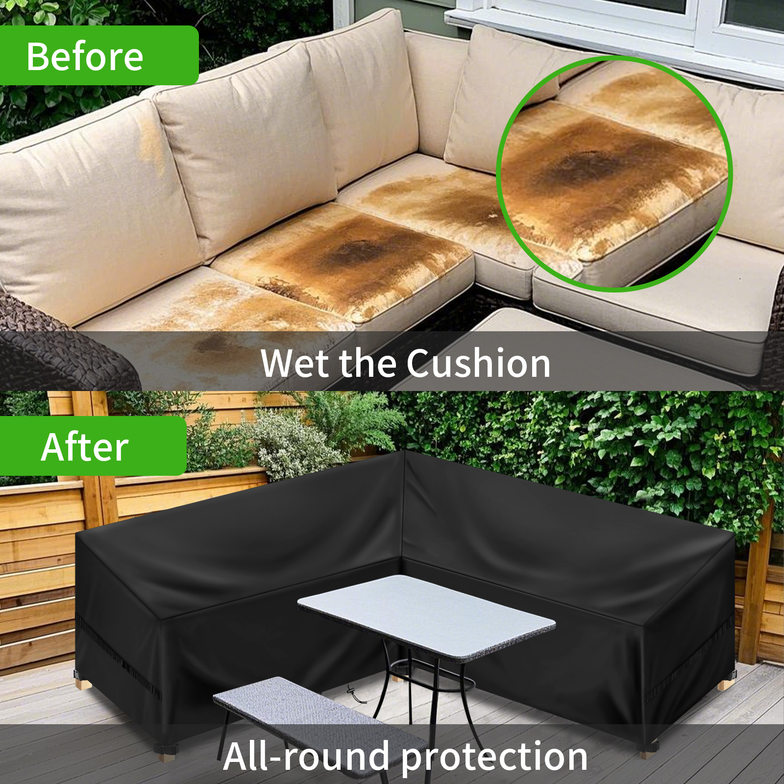 Outdoor Waterproof Sectional S - Outdoor Furniture Fabric Waterproof recensie en prijs