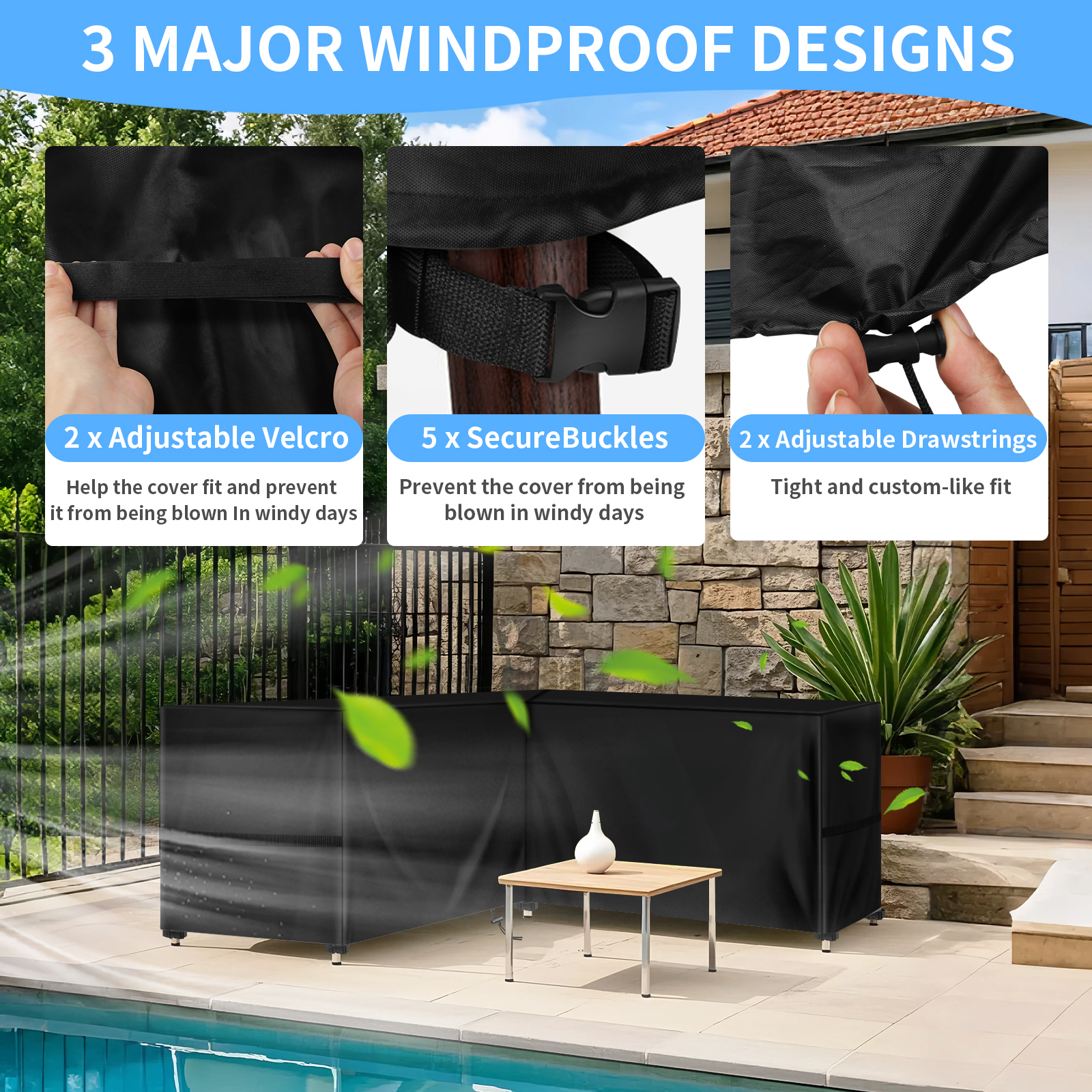 Outdoor Waterproof Sectional S - Outdoor Furniture Fabric Waterproof recensie en prijs