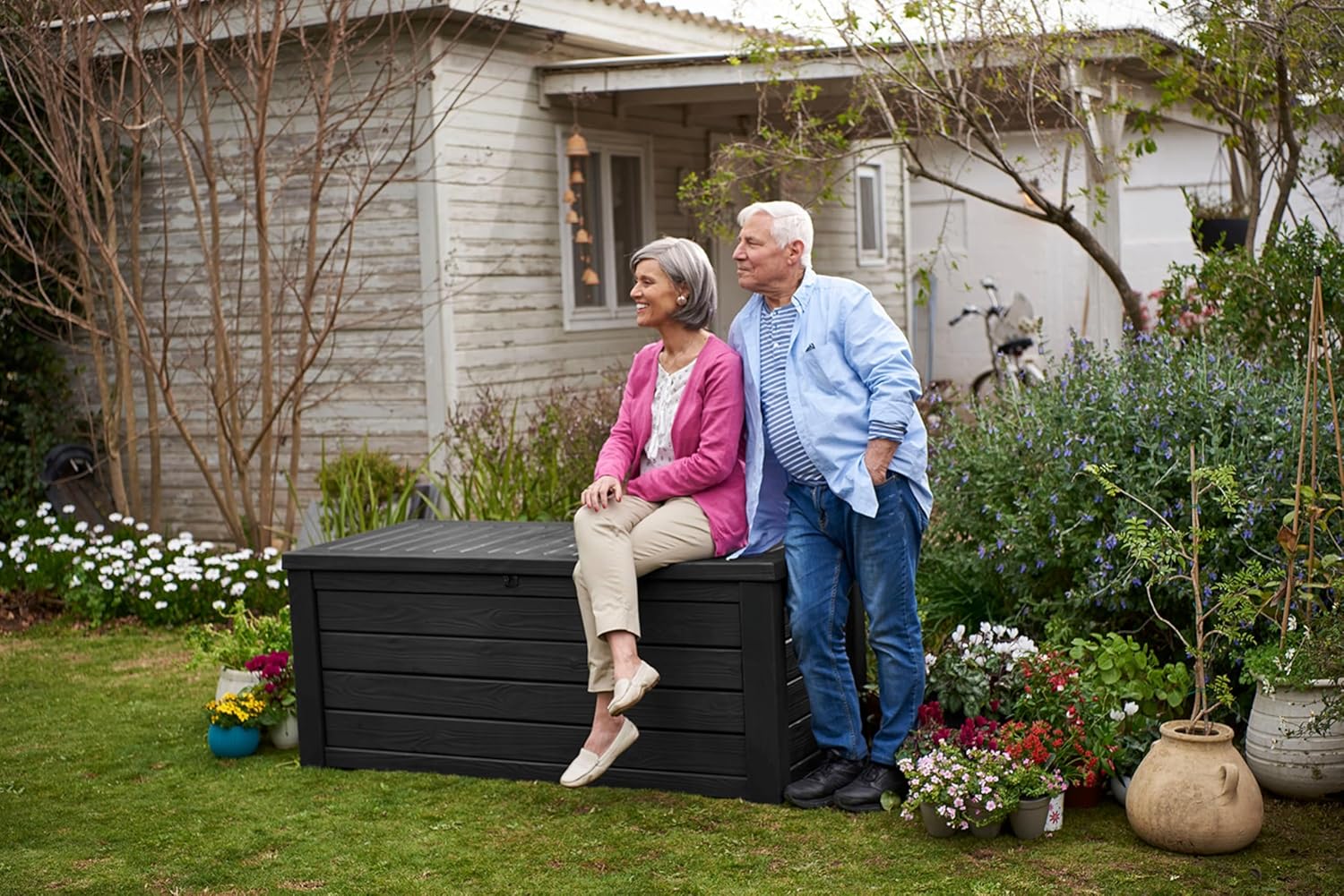 150 Gallon Outdoor Storage Box - Outdoor Furniture With Storage For Cushions recensie en prijs