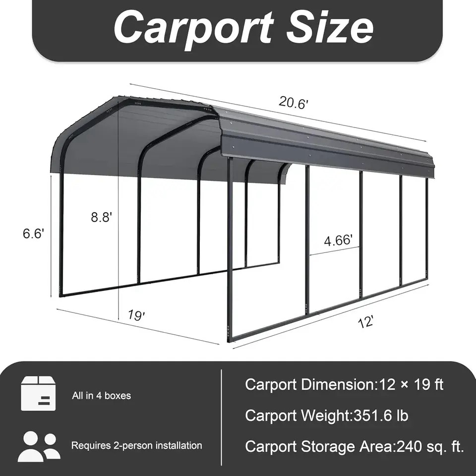 2026 Hot Sale 11x19ft Galvaniz - Outdoor Furniture For Sale recensie en prijs