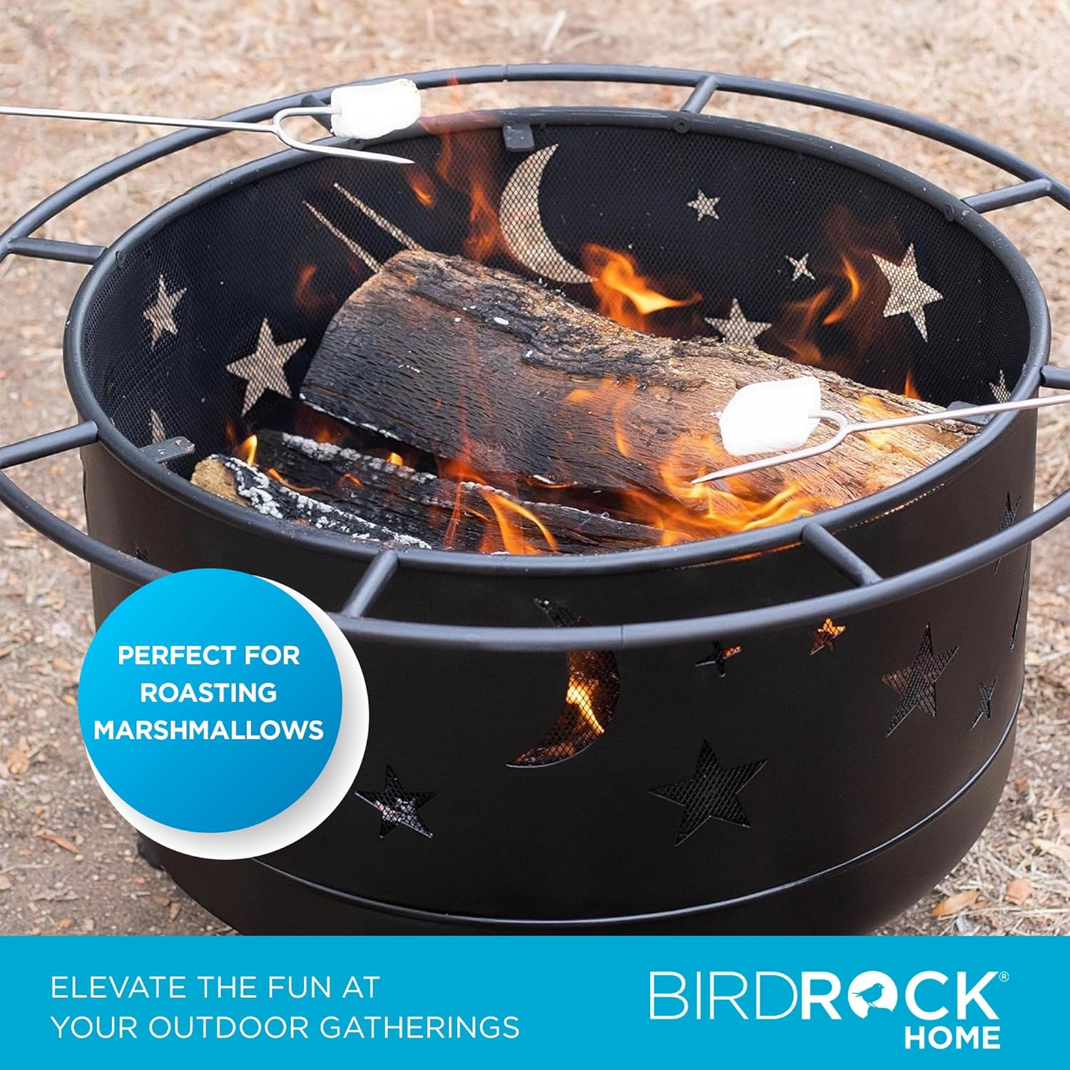 30″ Round Wood-Burning Fire Pi - Fire Pit Bowl recensie en prijs