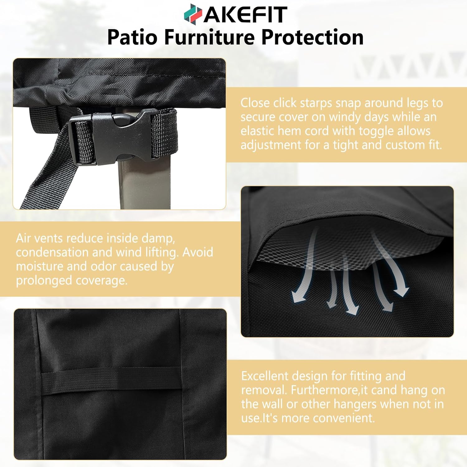 Heavy Duty Waterproof Patio Fu - Outdoor Furniture Heavy recensie en prijs