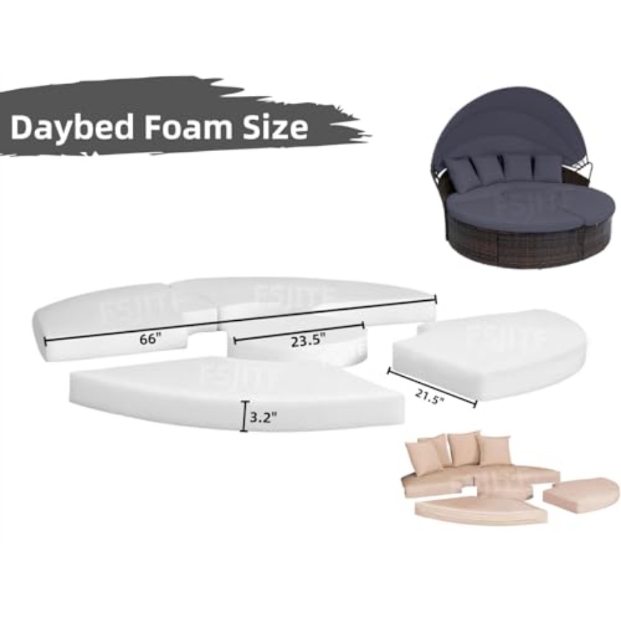 Outdoor Furniture Round Foam 6 - Outdoor Furniture Upholstery recensie en prijs