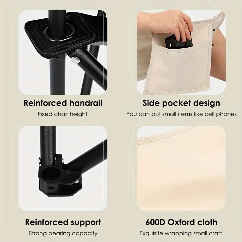 Portable Camping Chair, Foldab - Outdoor Furniture Rocking Chair recensie en prijs