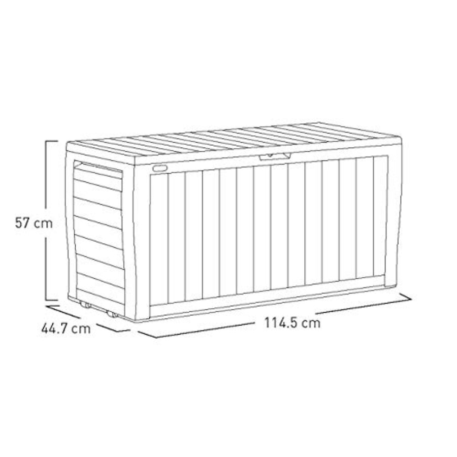 Marvel+ 270L Outdoor 65% recyc - Outdoor Furniture Recycled Plastic recensie en prijs