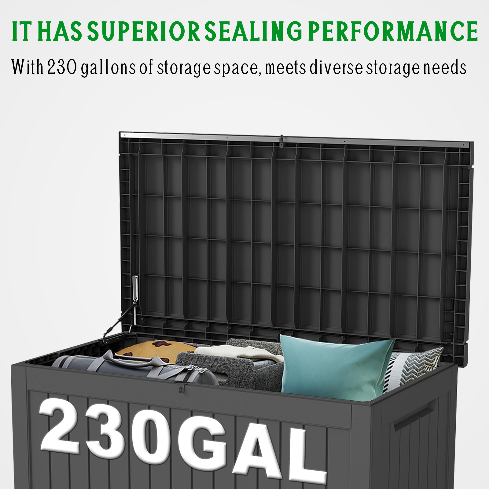 230GAL Gallon Waterproof Large - Outdoor Furniture With Storage For Cushions recensie en prijs