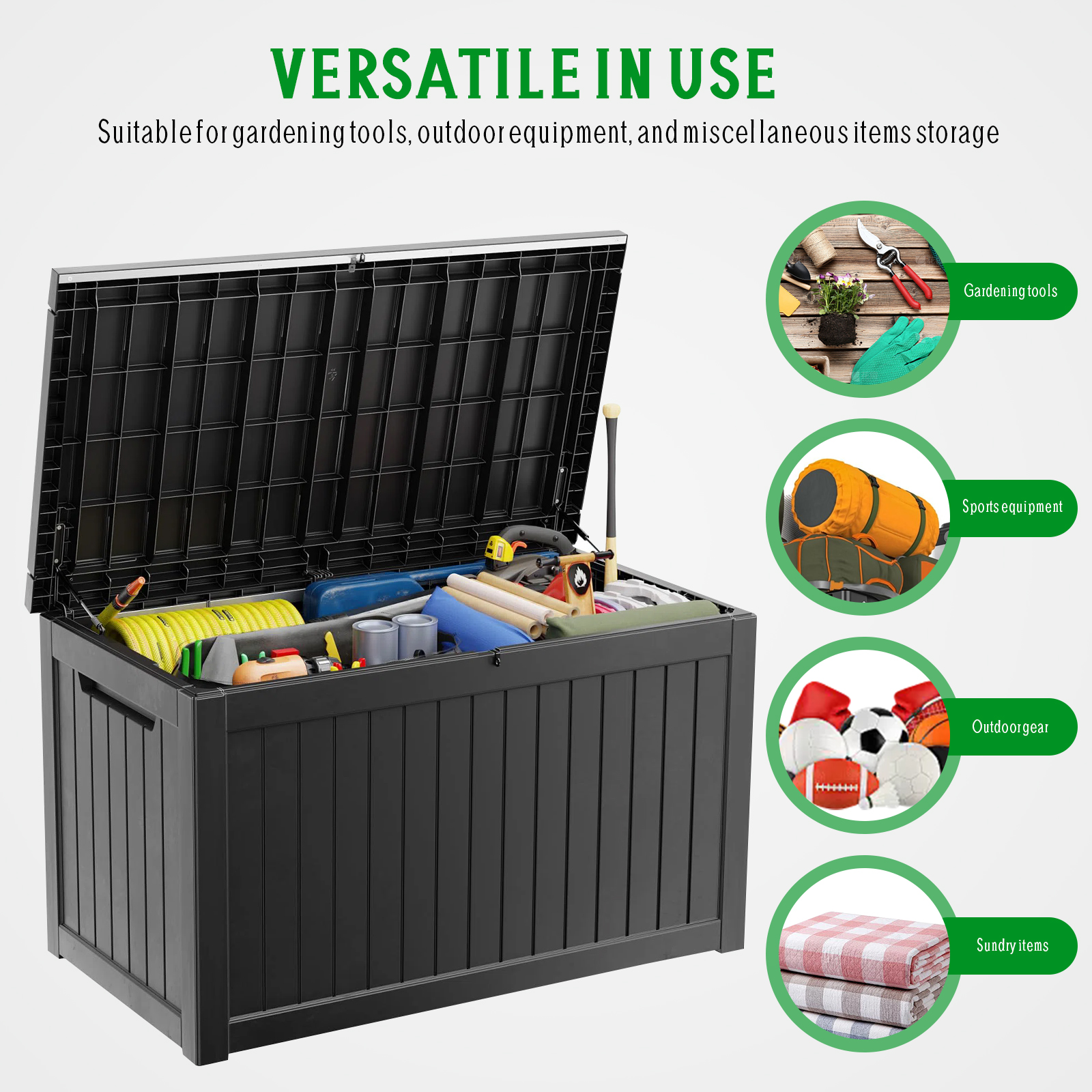 230GAL Gallon Waterproof Large - Outdoor Furniture With Storage For Cushions recensie en prijs
