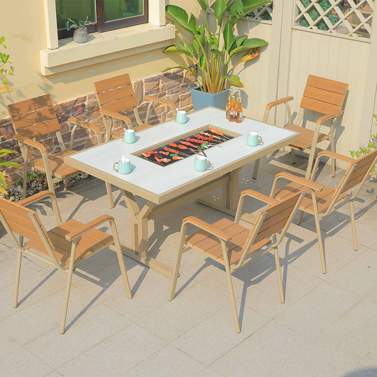 Hot Sale Cast Aluminum Fire Pi - Outdoor Furniture For Sale recensie en prijs