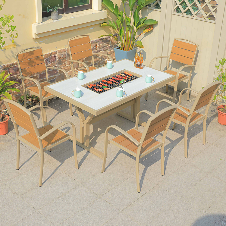 Hot Sale Cast Aluminum Fire Pi - Outdoor Furniture For Sale recensie en prijs