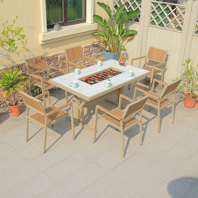 Hot Sale Cast Aluminum Fire Pi - Outdoor Furniture For Sale recensie en prijs