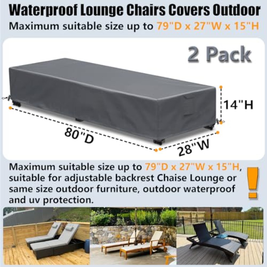 Outdoor Chaise Lounge Covers 6 - Outdoor Furniture With Covers recensie en prijs