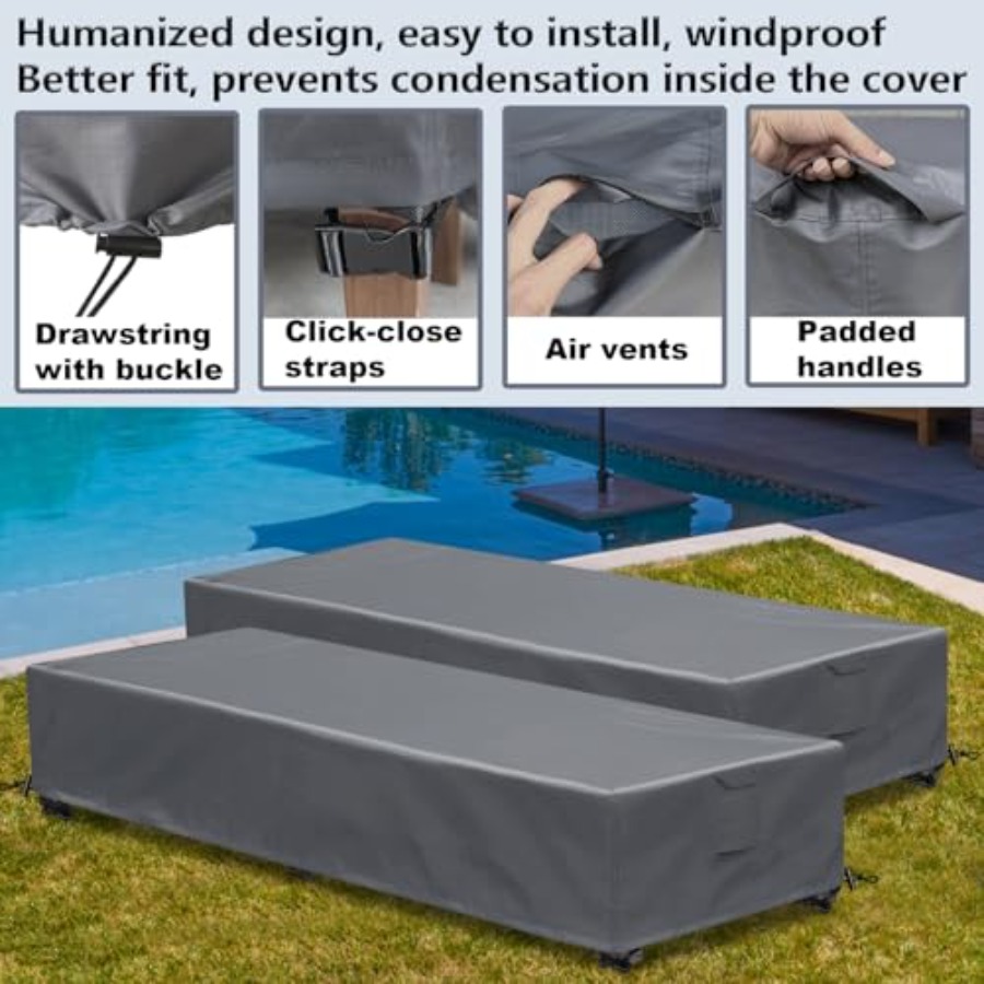 Outdoor Chaise Lounge Covers 6 - Outdoor Furniture With Covers recensie en prijs