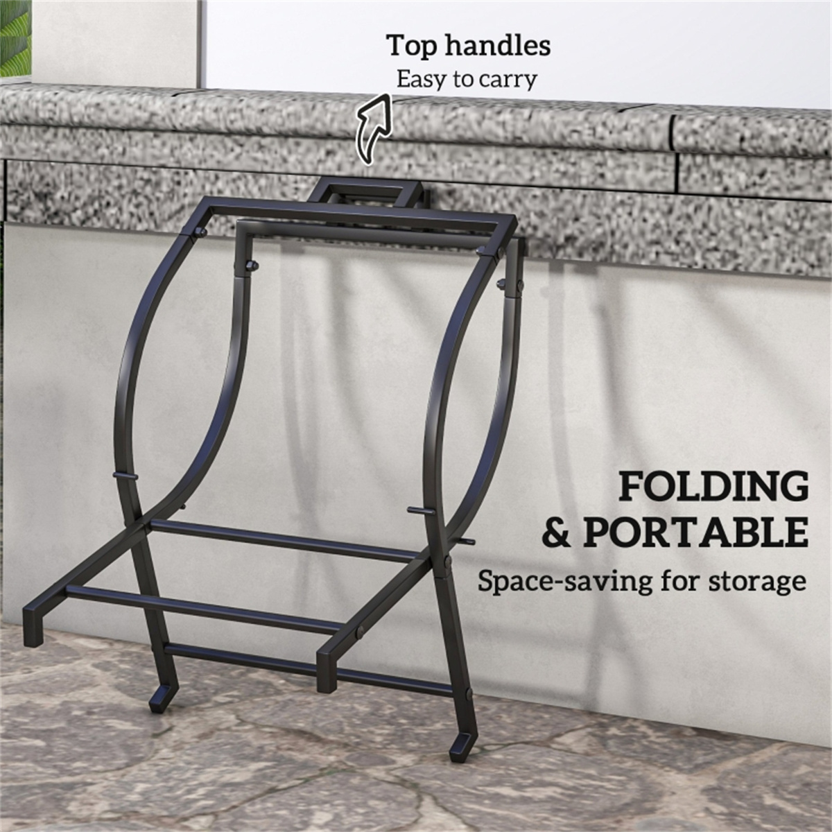 Outdoor Furniture Firewood Rac - Outdoor Furniture Heavy recensie en prijs