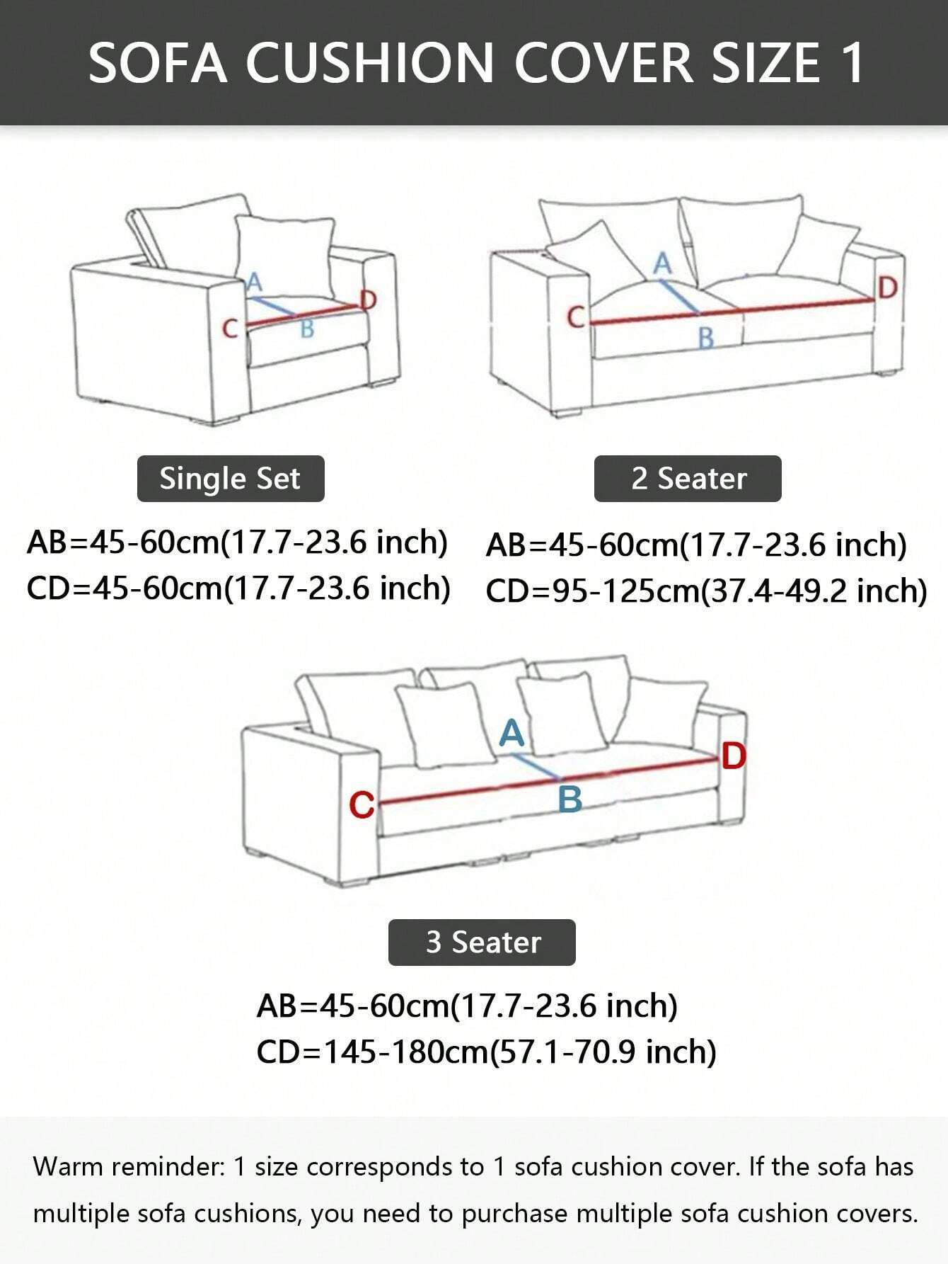 1pc Solid Color Elastic Sofa S - Outdoor Furniture Upholstery recensie en prijs