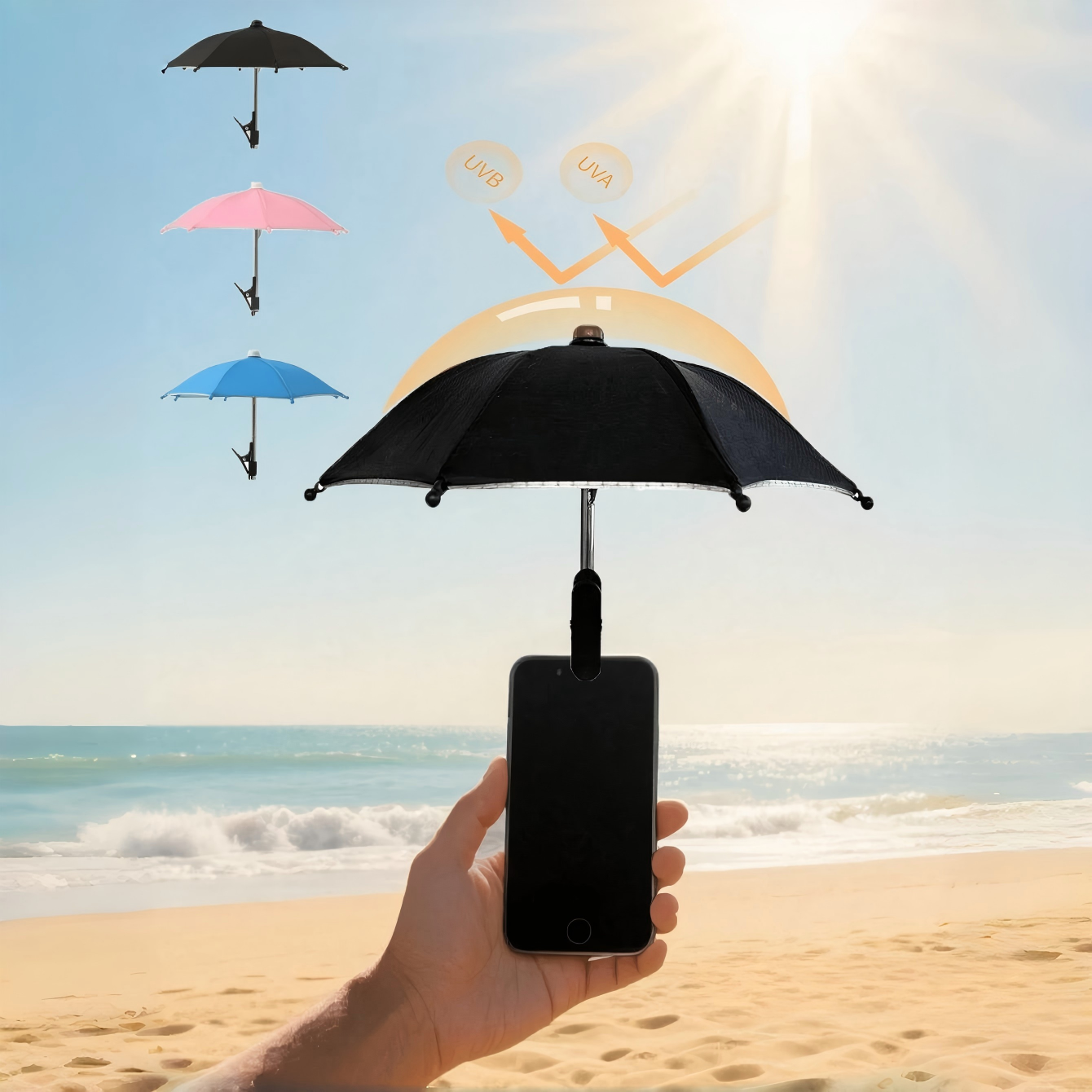 Universal Phone Clip Umbrella, - Outdoor Furniture Umbrella recensie en prijs