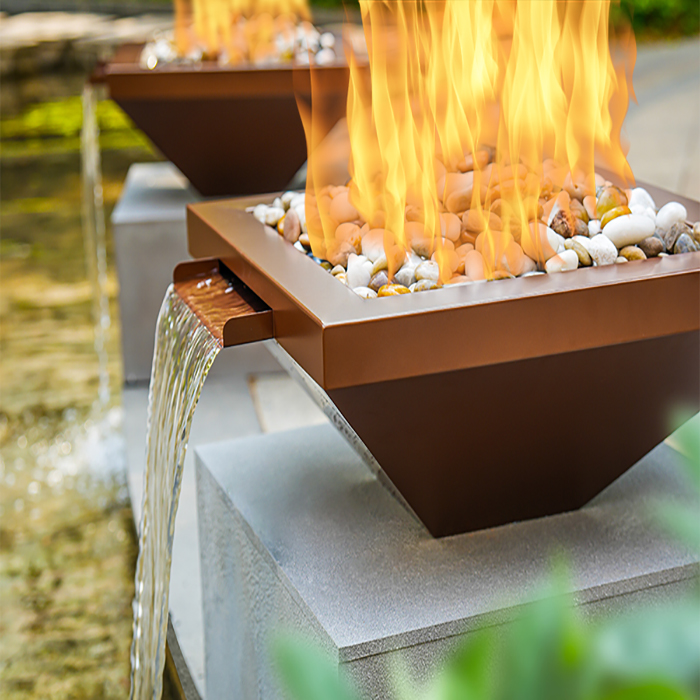Corten Steel Gas Fire Pit Outd - Fire Pit Bowl recensie en prijs