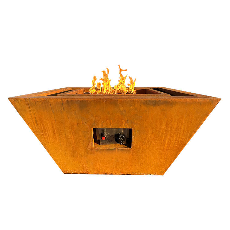 Corten Steel Gas Fire Pit Outd - Fire Pit Bowl recensie en prijs