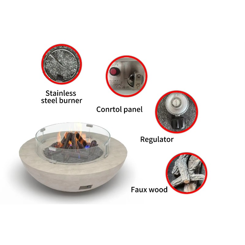 【Best-selling】36inch Bowl GFRC - Fire Pit Bowl recensie en prijs