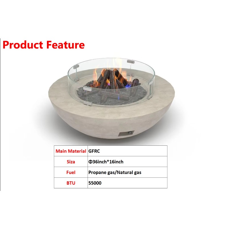 【Best-selling】36inch Bowl GFRC - Fire Pit Bowl recensie en prijs