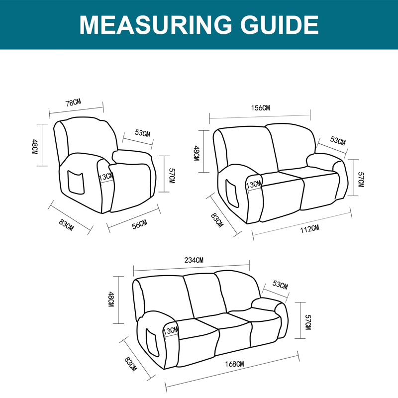 1/2/3 seater Recliner Stretch  - Outdoor Furniture Upholstery recensie en prijs