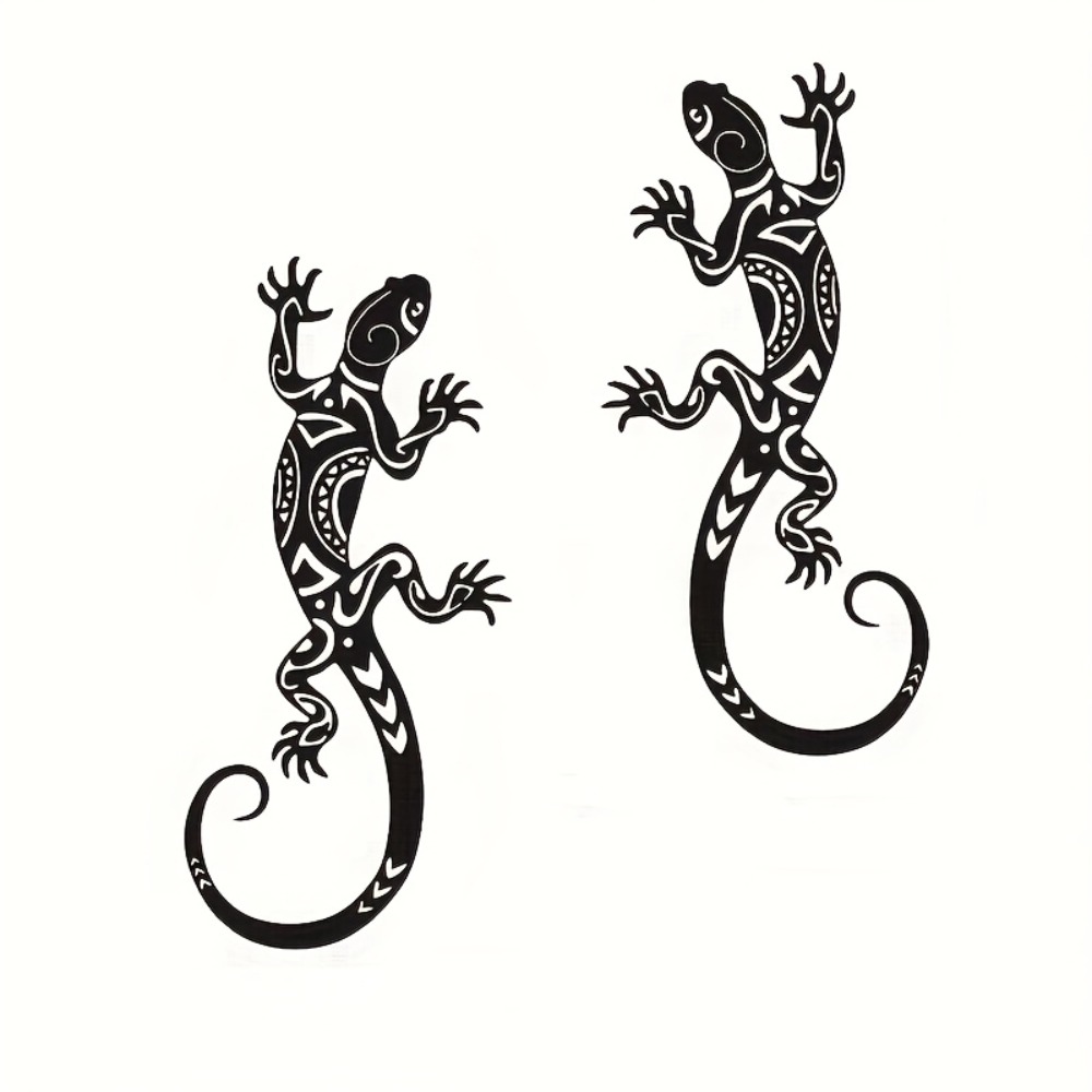 2Pcs Wrought Iron Gecko Wall A - Outdoor Furniture Decor recensie en prijs