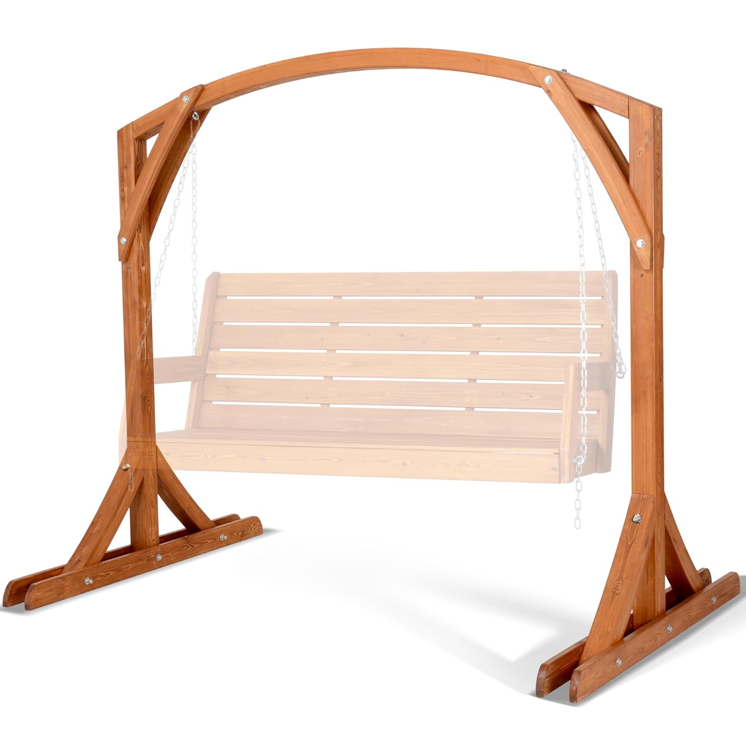 Heavy Duty Wooden Swing Frame  - Outdoor Furniture Heavy recensie en prijs