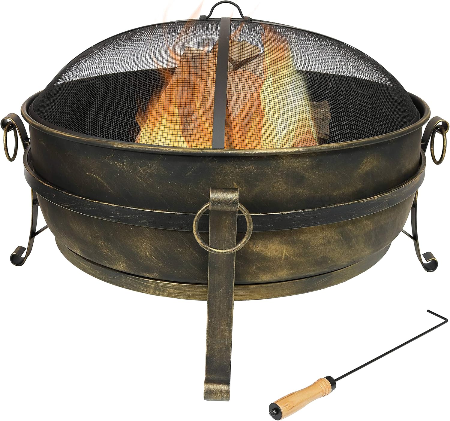 34-Inch Cauldron Style Outdoor - Fire Pit Bowl recensie en prijs