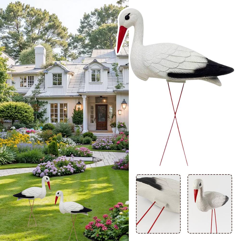 White Stork Yard Decoration St - Outdoor Furniture Decor recensie en prijs