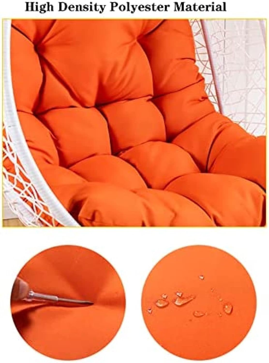 Water Resistant Hanging Egg Ch - Outdoor Furniture Upholstery recensie en prijs