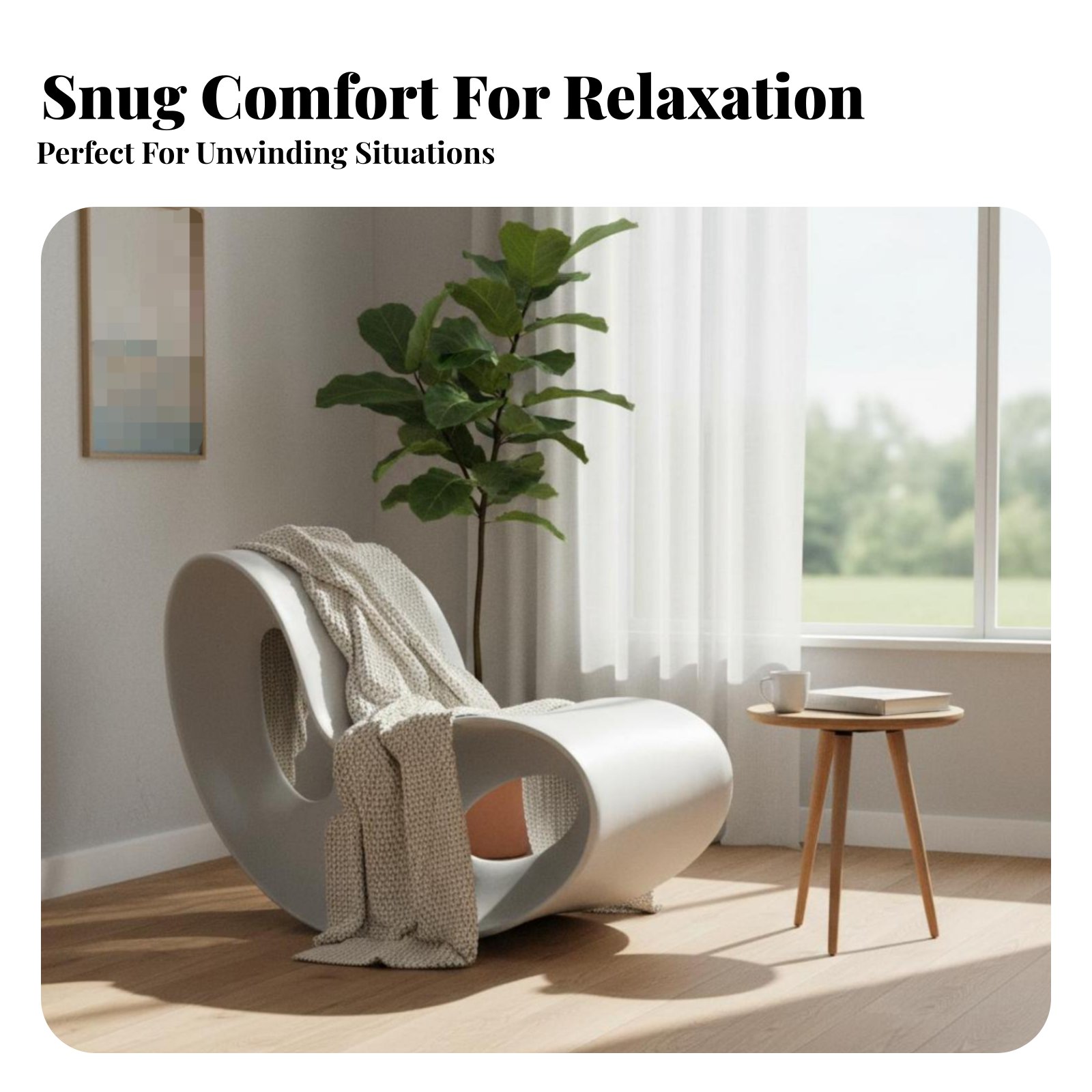 Sled Base Rocking Chair Nordic - Outdoor Furniture Upholstery recensie en prijs