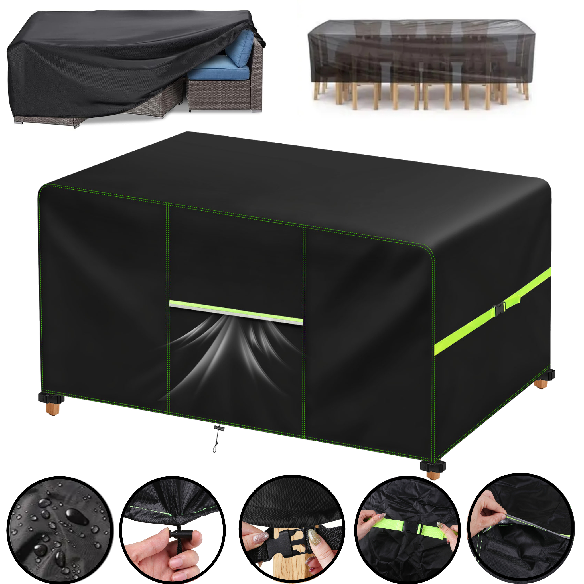 Outdoor Cover for Garden Large - Outdoor Furniture Fabric Waterproof recensie en prijs