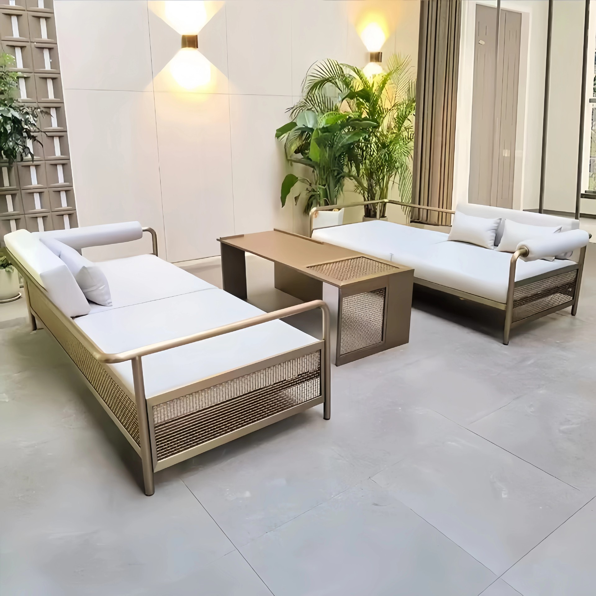 Outdoor stainless steel sofa,  - Outdoor Furniture For Sale recensie en prijs