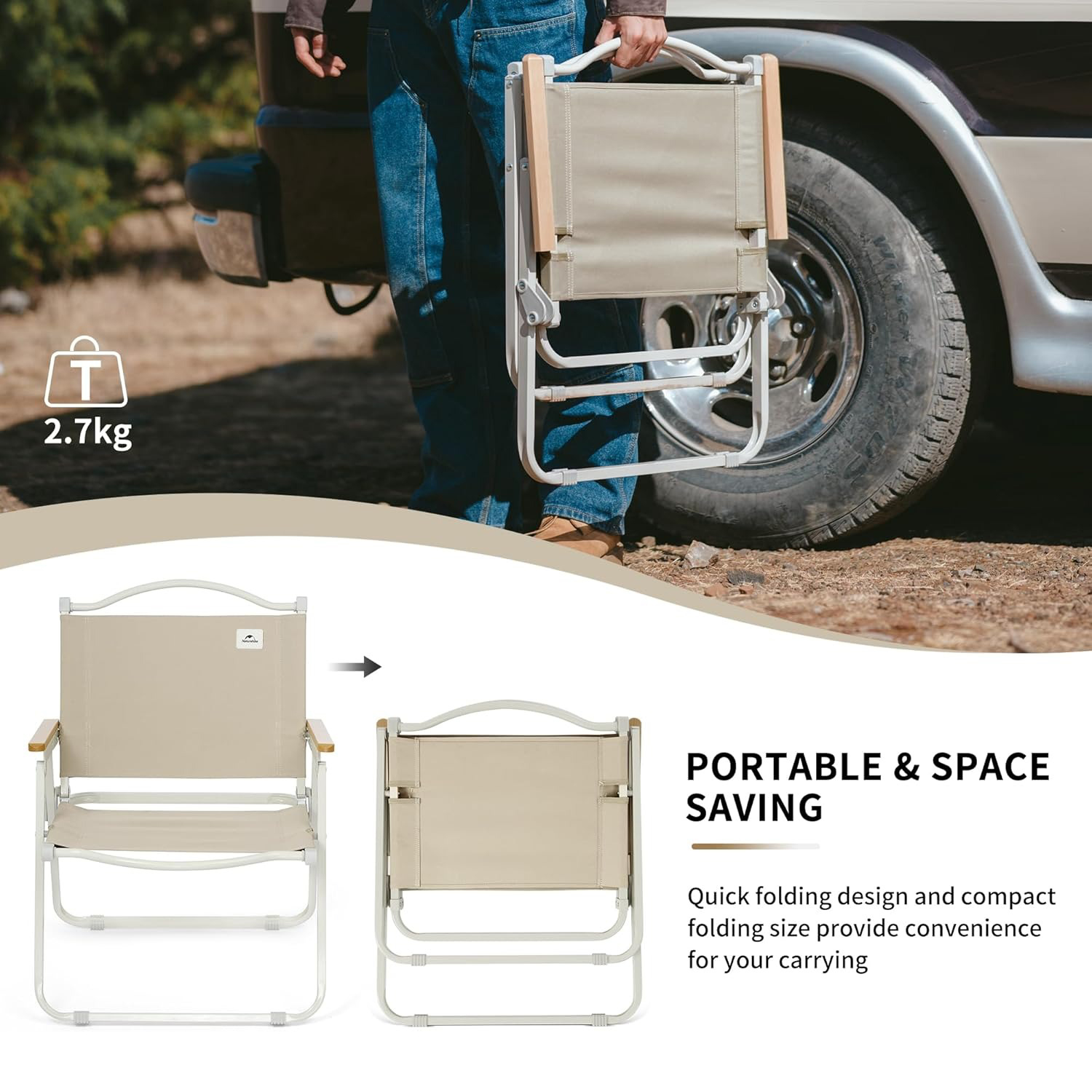 Naturehike Portable Camping Ch - Outdoor Furniture Rocking Chair recensie en prijs