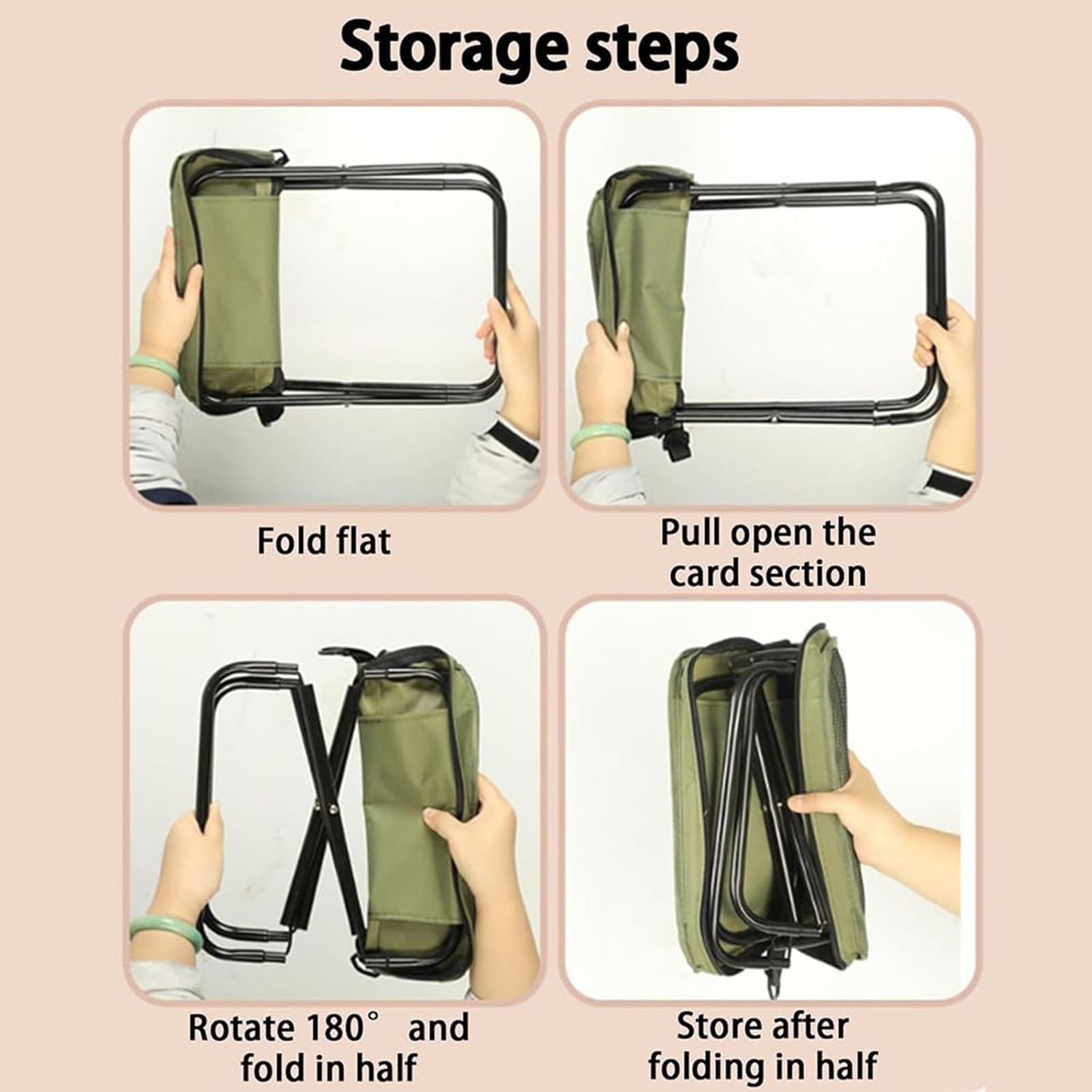 Foldable Chair with Crossbody  - Outdoor Furniture Rocking Chair recensie en prijs