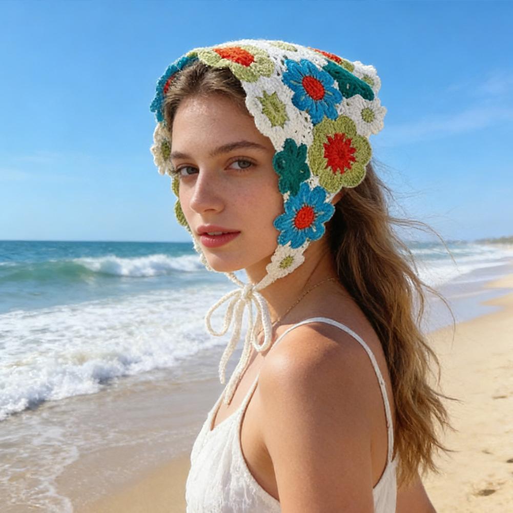 Handmade Crochet Flower Triang - Outdoor Furniture Decor recensie en prijs
