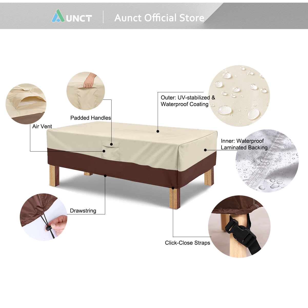 420D HEAVY DUTY Outdoor Garden - Outdoor Furniture Fabric Waterproof recensie en prijs