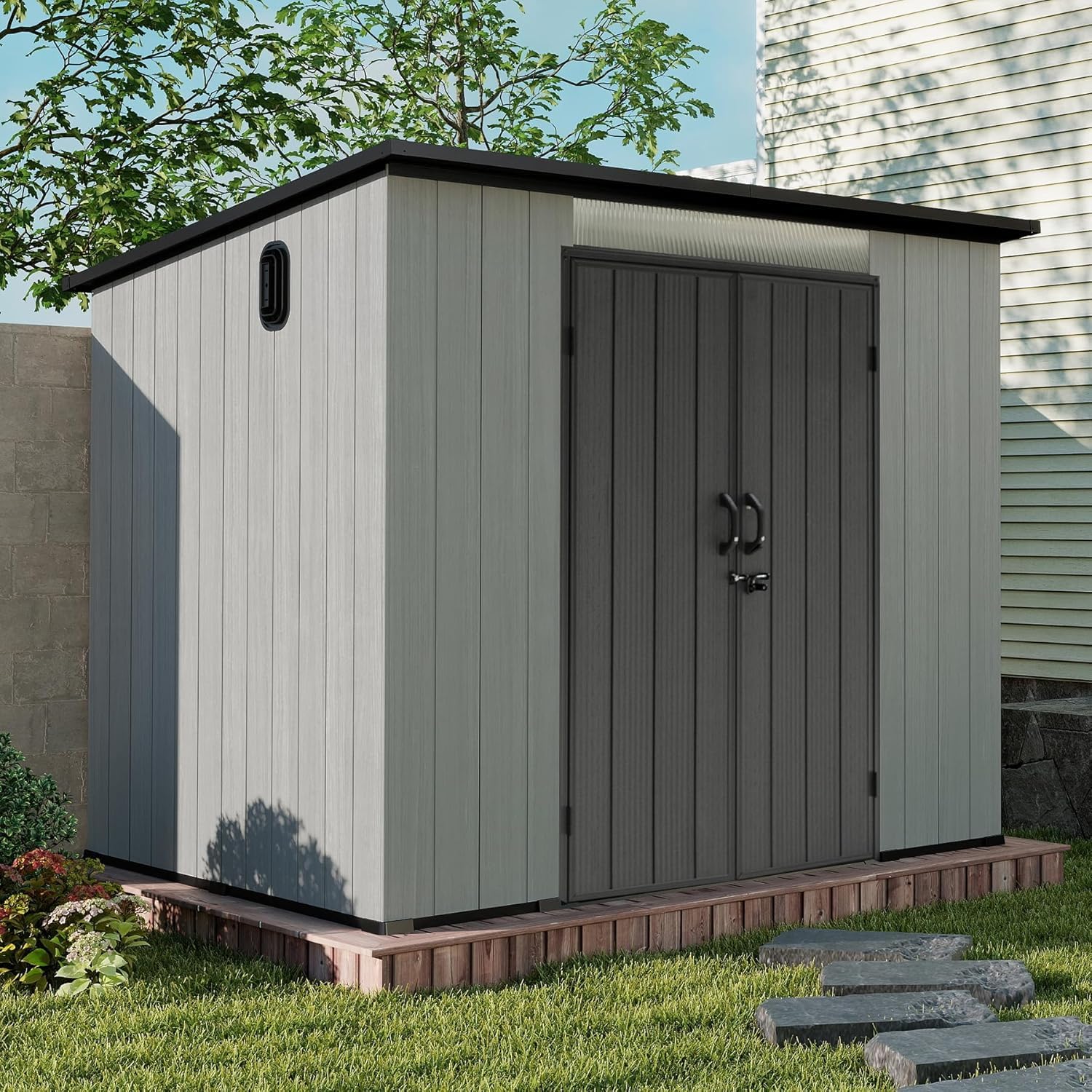 Domi 6x9FT Resin Outdoor Stora - Outdoor Furniture Heavy recensie en prijs
