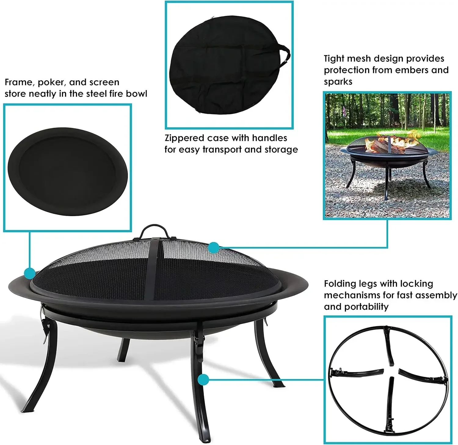 [Discounted Price!]Sunnydaze 2 - Fire Pit Bowl recensie en prijs