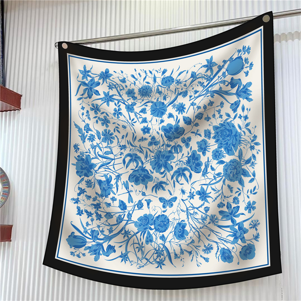New 90cm Scarf Flower Printing - Outdoor Furniture Decor recensie en prijs