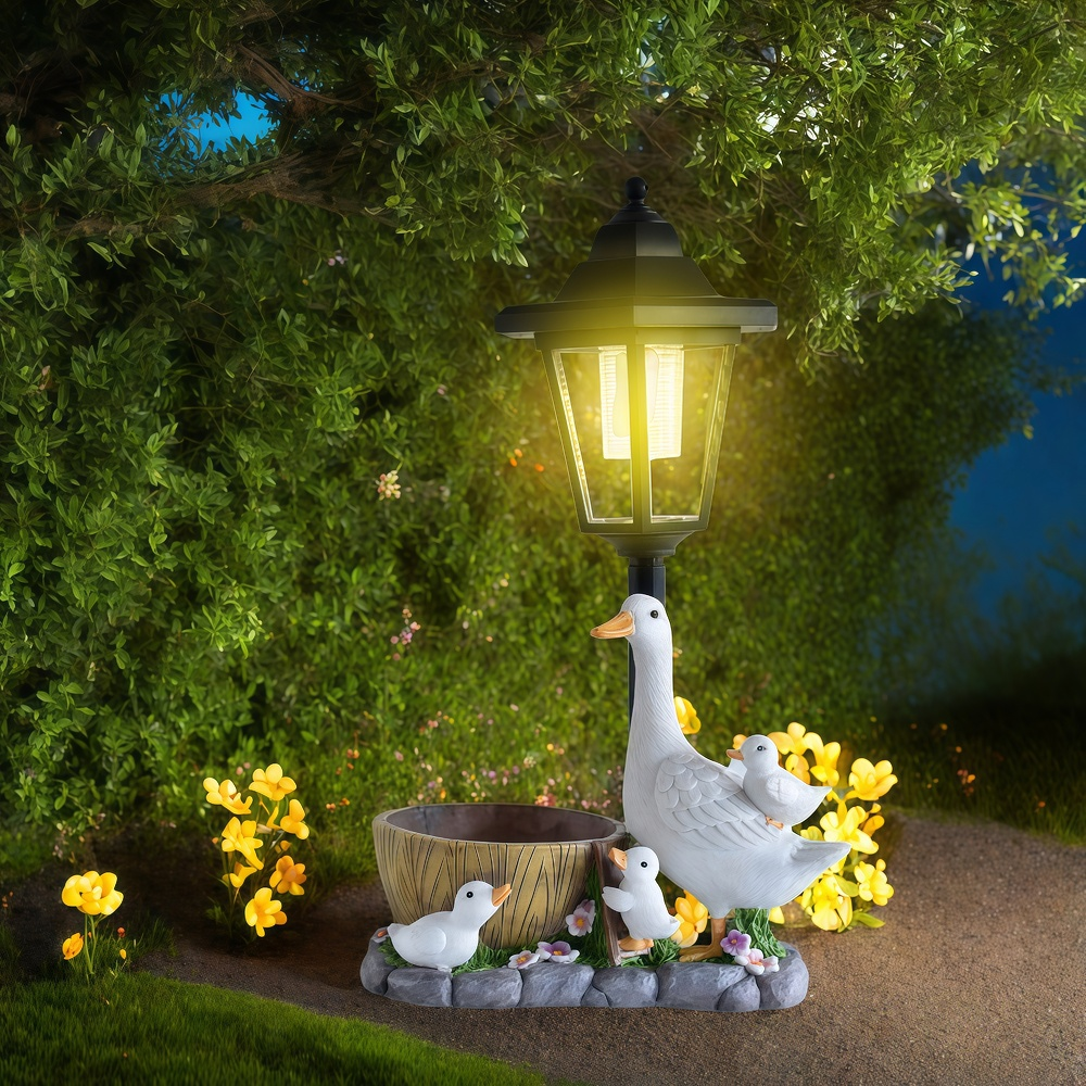 Solar Duck Night Light Garden  - Outdoor Furniture Decor recensie en prijs
