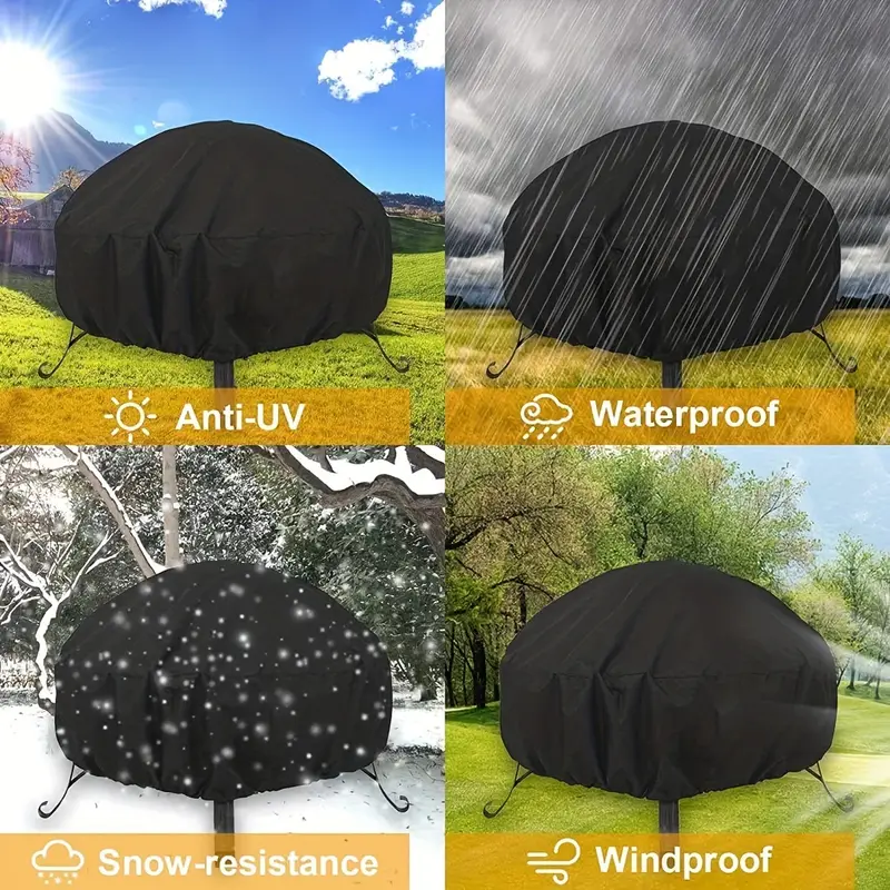 1pcs Fire Pit Cover, Round Fir - Fire Pit Bowl recensie en prijs