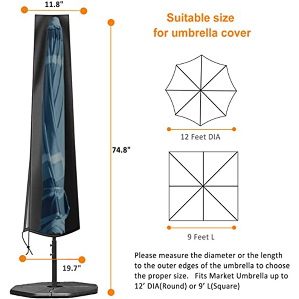 Universal Parasol Cover Waterp - Outdoor Furniture Umbrella recensie en prijs