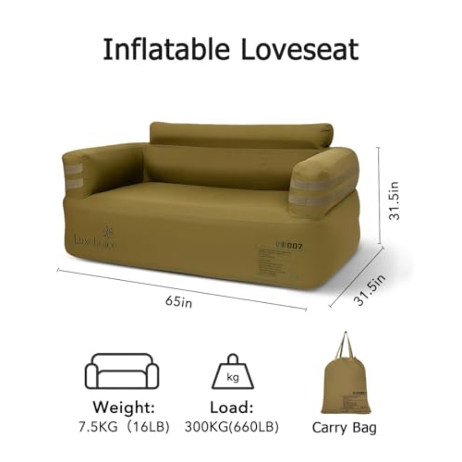 Portable Inflatable Couch for  - Outdoor Furniture Heavy recensie en prijs