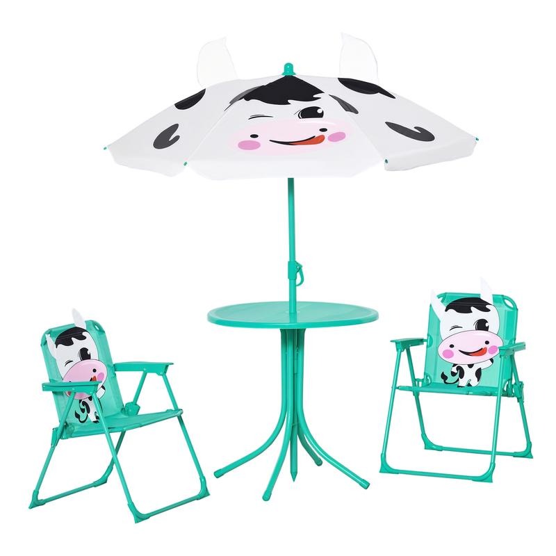 Table and Chair Set, Outdoor F - Outdoor Furniture Umbrella recensie en prijs